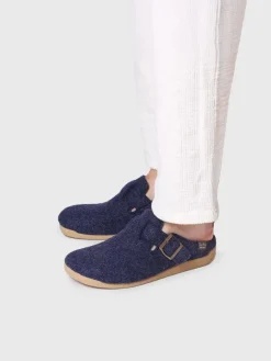 NORTON-FP - Men's clog-style slipper in felt