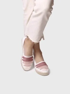 ROSE-CM - Women's flat espadrilles with straps