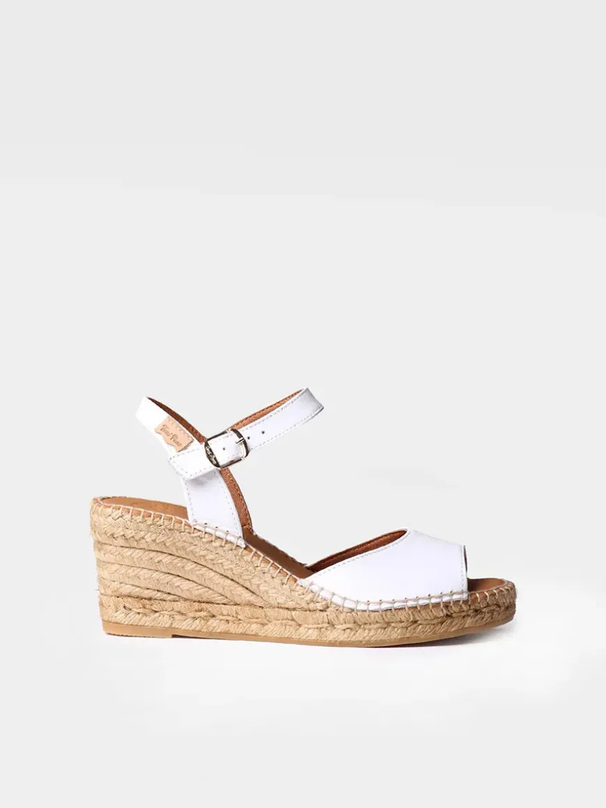 SIA-P - Women's wedge espadrilles in leather