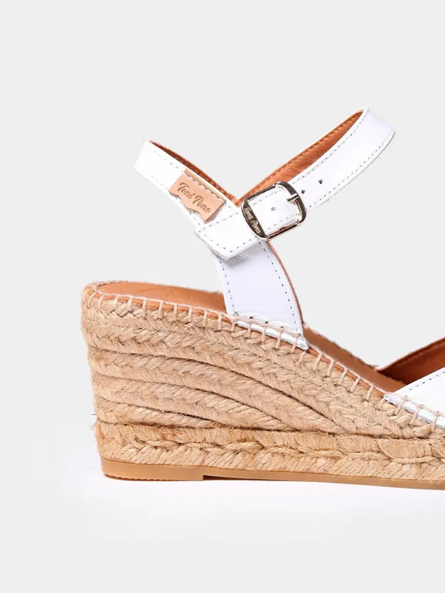 SIA-P - Women's wedge espadrilles in leather