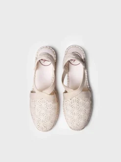 TERRA-AD - Medium wedge espadrilles with embroidery