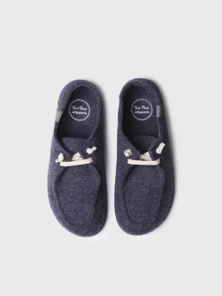 TIAGO-RW - Men's slippers in recycled wool