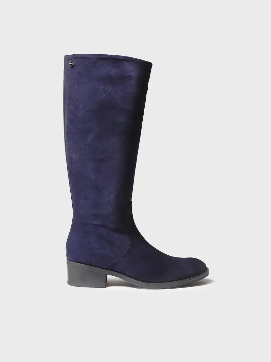 TIROL-SY - High boots for women in suede
