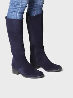 TIROL-SY - High boots for women in suede