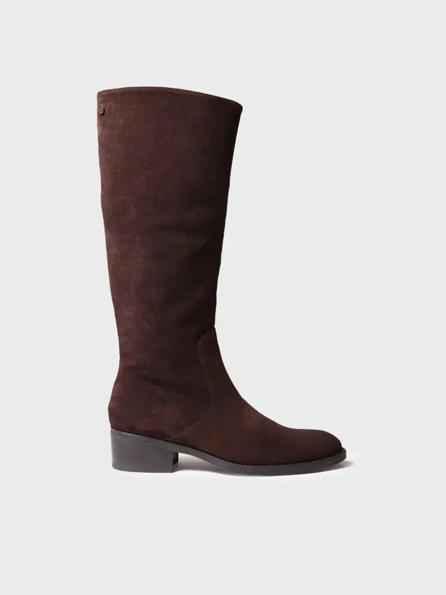 TIROL-SY - High boots for women in suede