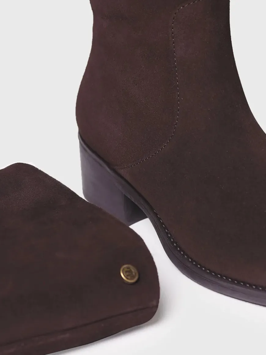 TIROL-SY - High boots for women in suede