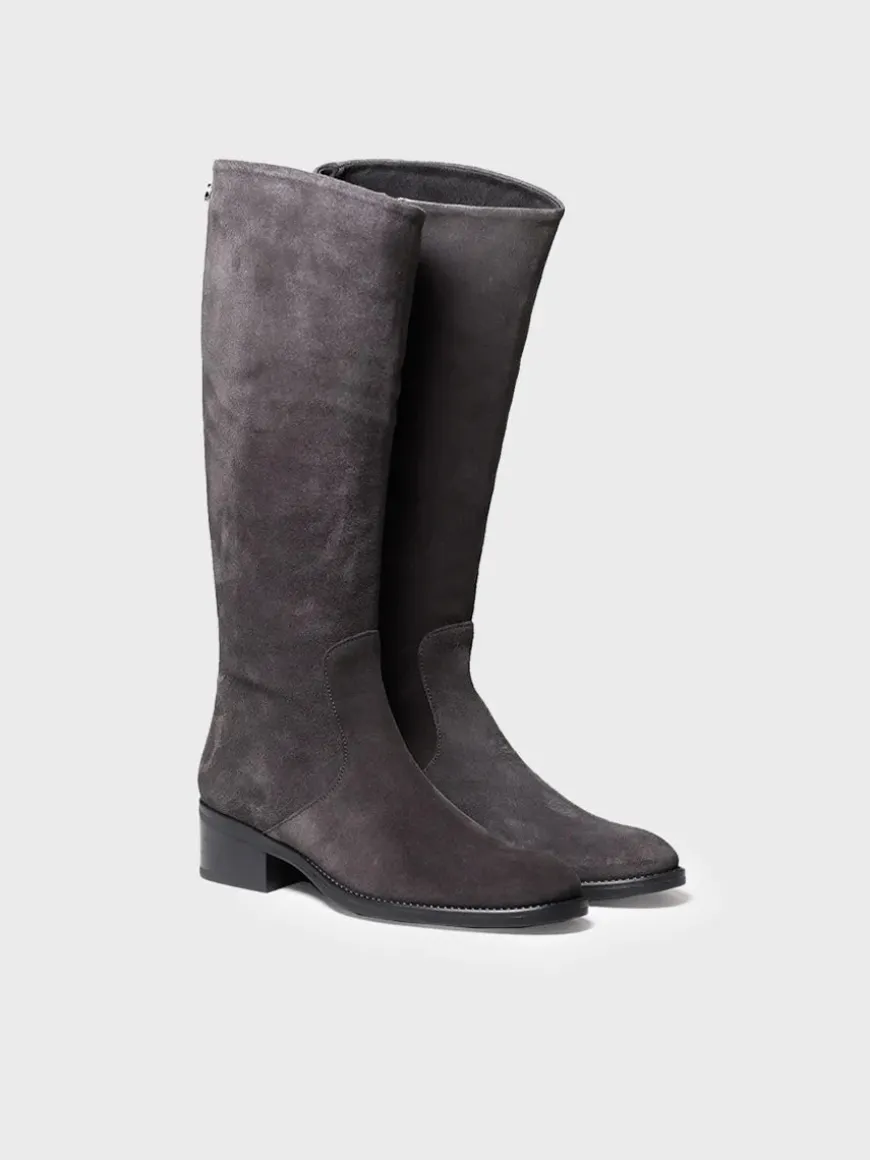TIROL-SY - High boots for women in suede