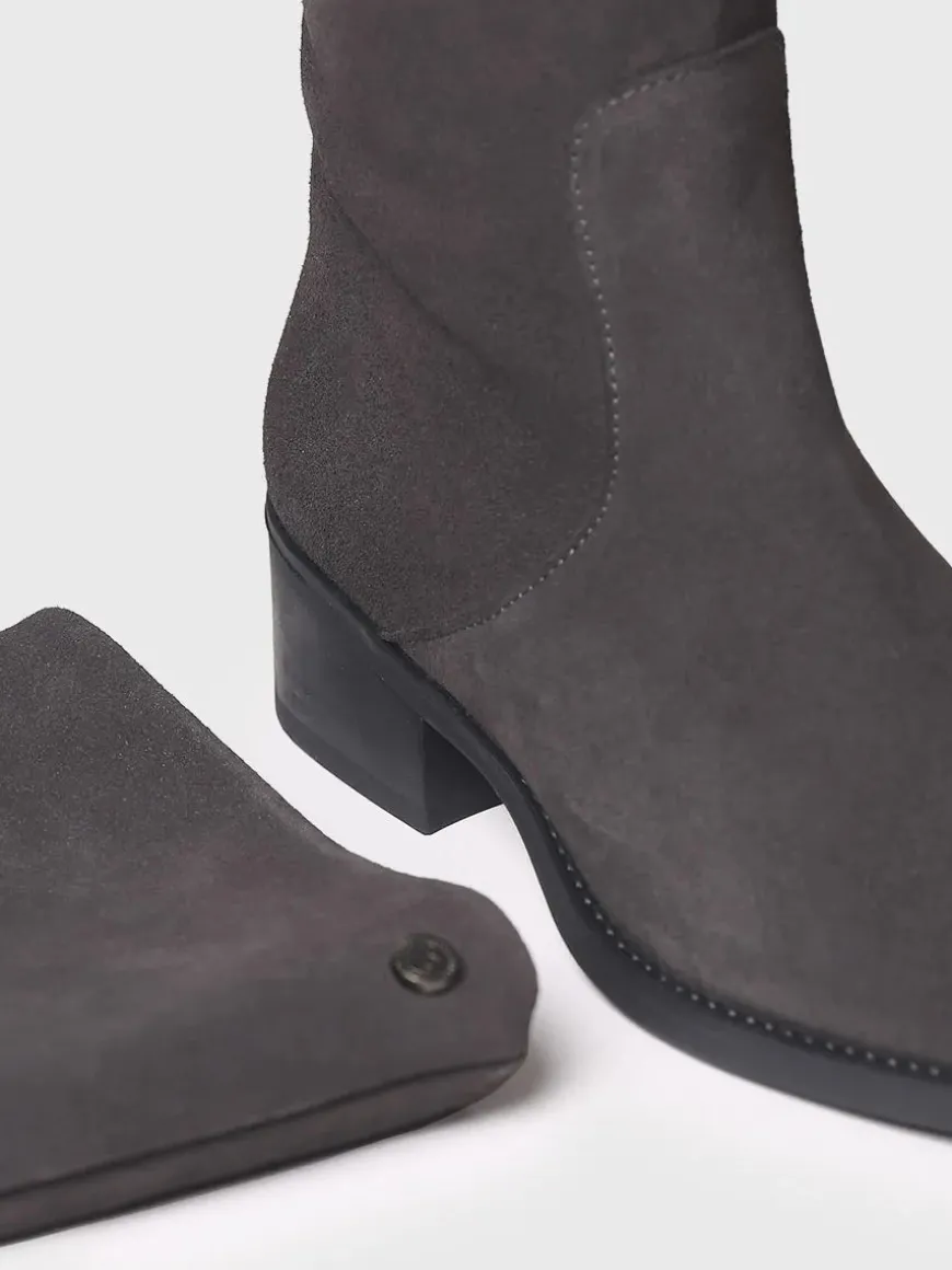 TIROL-SY - High boots for women in suede