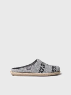 TOBI-EF - Men's felt slippers