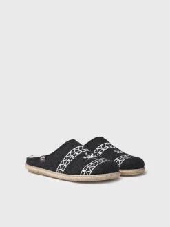 TOBI-EF - Men's felt slippers