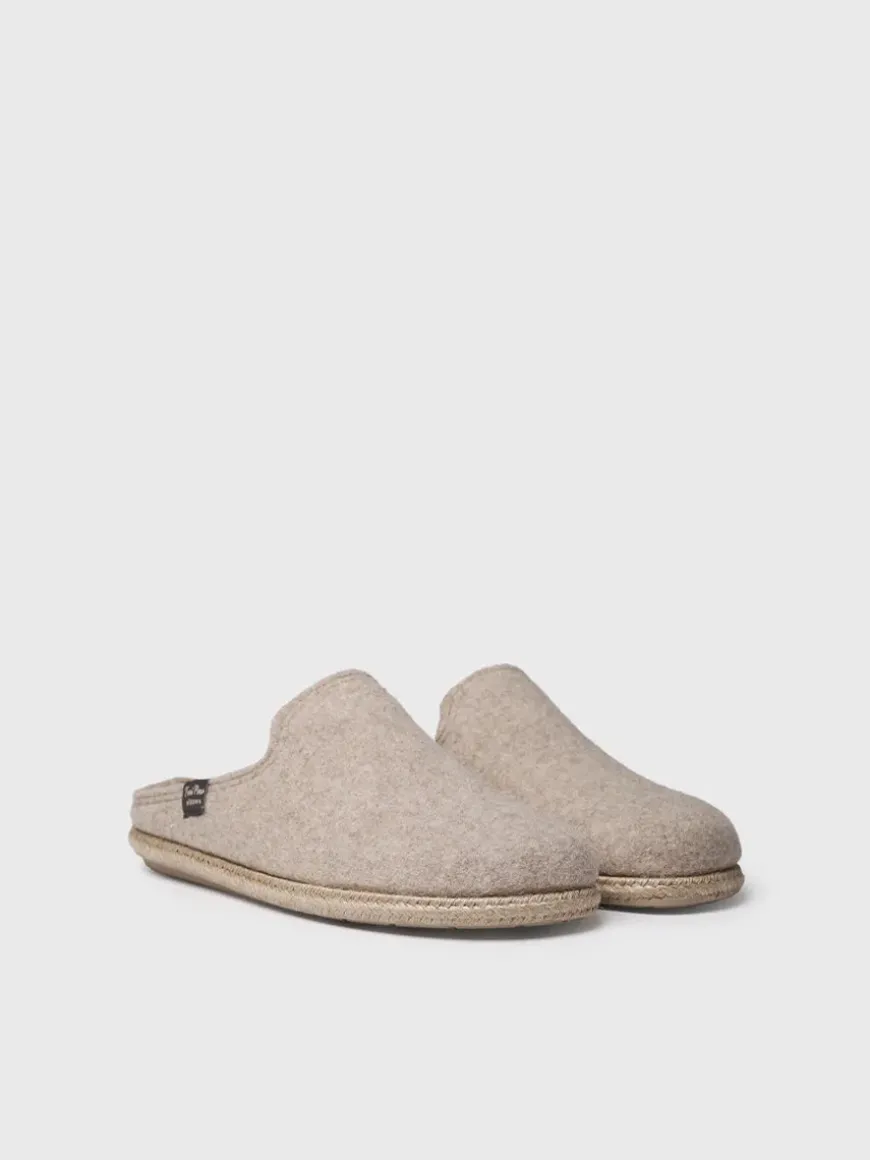 TOMAS-RW - Men's Slippers made from Recycled Wool
