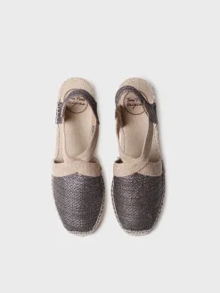 TRITON - Women's shiny vegan espadrilles