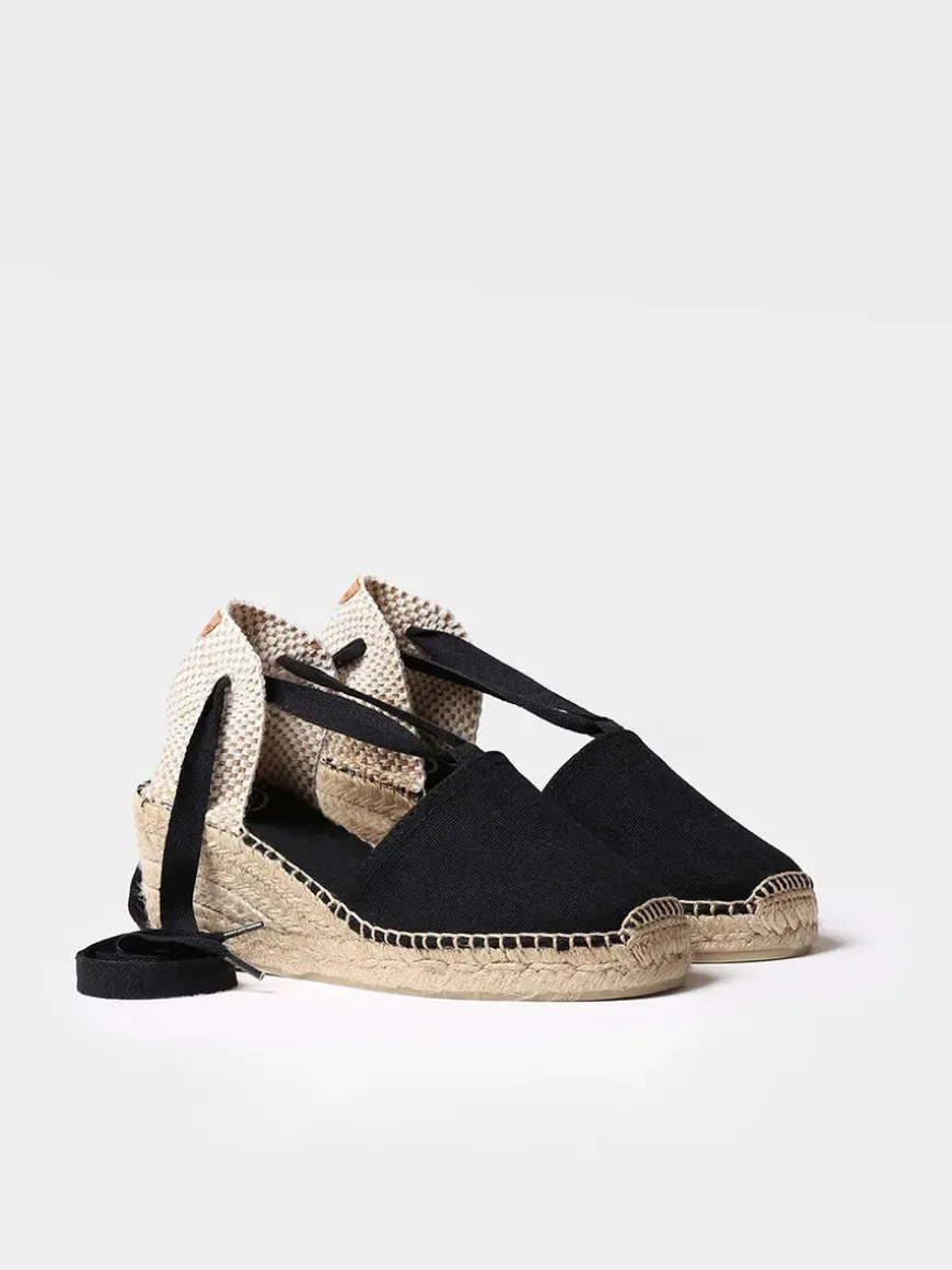 VALENCIA - Valencian espadrille with strings for women
