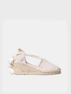 VALENCIA - Valencian espadrille with strings for women